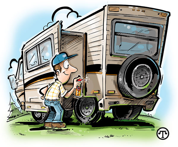 rv maintenance workout challenge